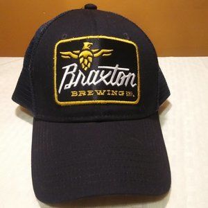 Braxton Brewing Snap Back- Navy Blue